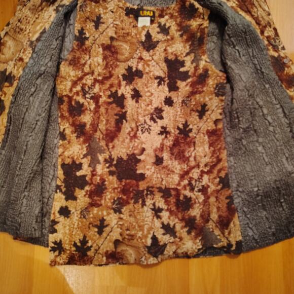 UbU Handcrafted Jacket & Shell Set – Fall Leaves Palette – Size Small - Picture 9 of 14